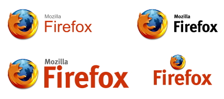 Firefox Wordmark Bad Examples