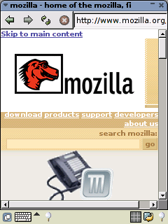 mozilla.org with ccs for sm devices